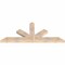 Ekena Millwork Saratoga Smooth Timber Gable Bracket, Douglas Fir, 72"W x 30"H x 3 1/2"D x 5 1/2"F, 10/12 Pitch GBW072X30X0406SAR00SDF - alternate 3
